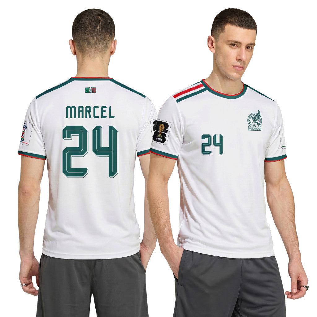 Marcel Ruiz 24 AOP T-Shirt 2026 World Cup Mexico Away