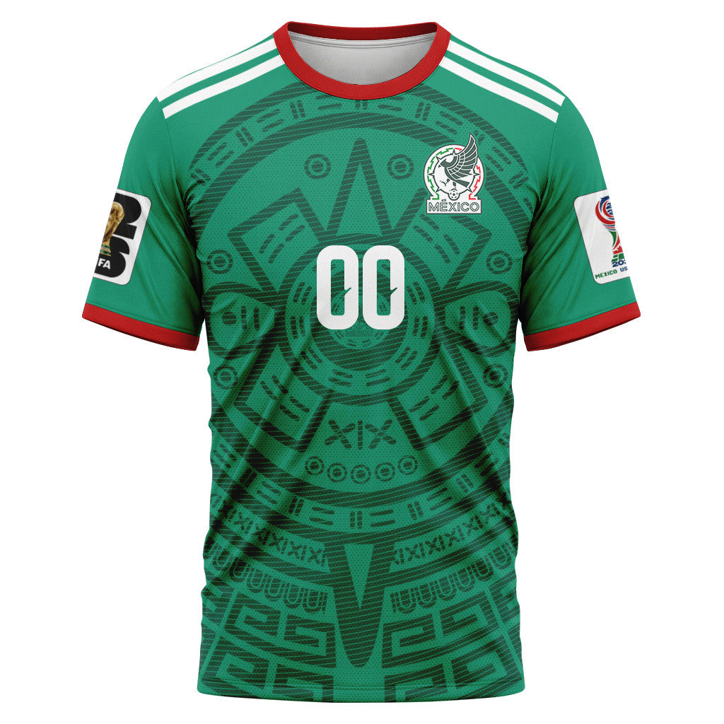 Mexico AOP T-Shirt 2026 World Cup Home Personalized