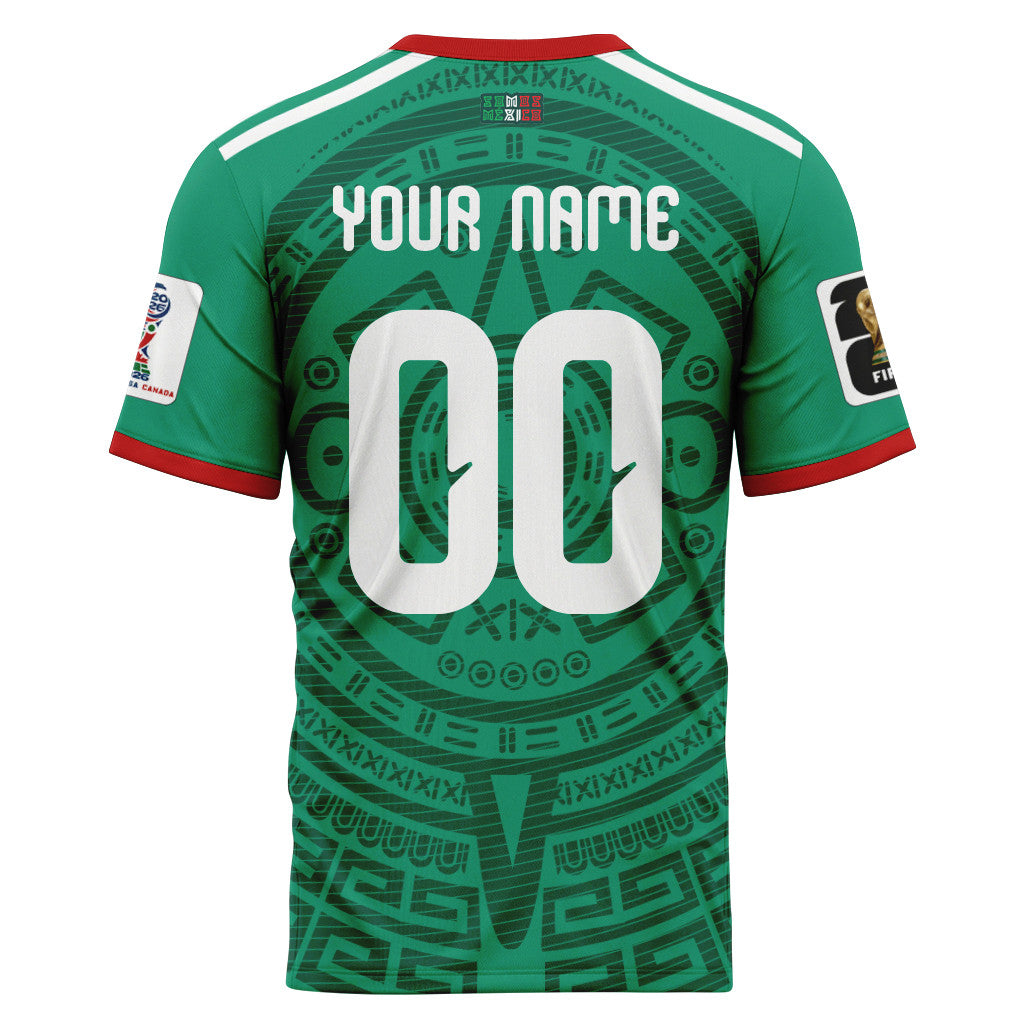 Mexico AOP T-Shirt 2026 World Cup Home Personalized