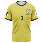 Marquinhos 3 2026 World Cup Brazil Home AOP T-Shirt