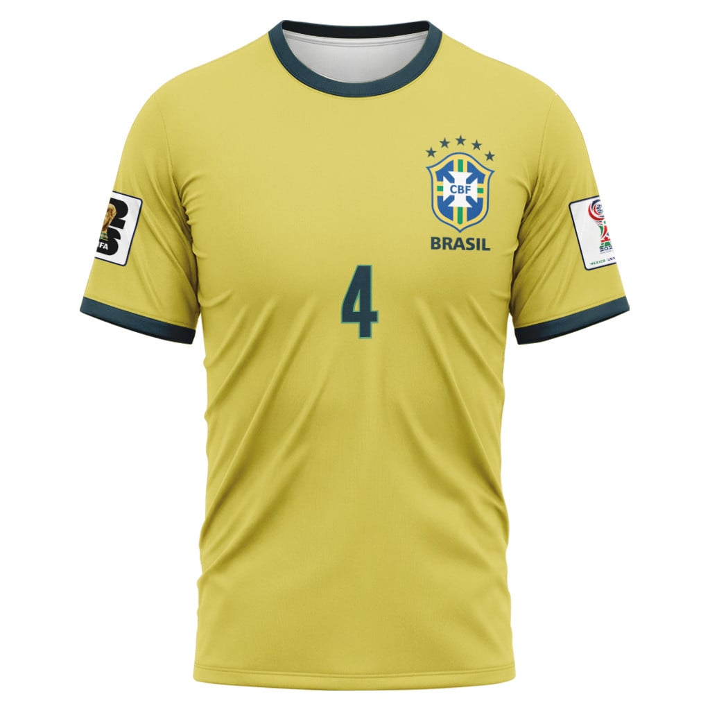 Gabriel 4 2026 World Cup Brazil Home AOP T-Shirt