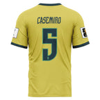 Casemiro 5 2026 World Cup Brazil Home AOP T-Shirt
