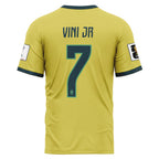 Vini Jr 7 2026 World Cup Brazil Home AOP T-Shirt