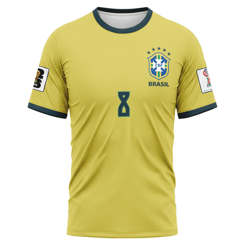 Bruno G 8 2026 World Cup Brazil Home AOP T-Shirt