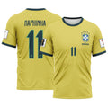 Raphinha 11 2026 World Cup Brazil Home AOP T-Shirt