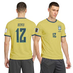 Bento 12 2026 World Cup Brazil Home AOP T-Shirt