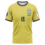 Endrick 18 2026 World Cup Brazil Home AOP T-Shirt