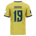 Savinho 19 2026 World Cup Brazil Home AOP T-Shirt