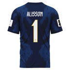 Alisson 1 AOP T-Shirt 2026 World Cup Brazil Away