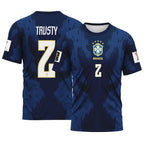 Danilo 2 AOP T-Shirt 2026 World Cup Brazil Away