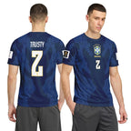 Danilo 2 AOP T-Shirt 2026 World Cup Brazil Away