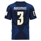 Marquinhos 3 AOP T-Shirt 2026 World Cup Brazil Away
