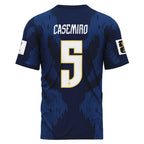 Casemiro 5 AOP T-Shirt 2026 World Cup Brazil Away