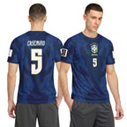 Casemiro 5 AOP T-Shirt 2026 World Cup Brazil Away