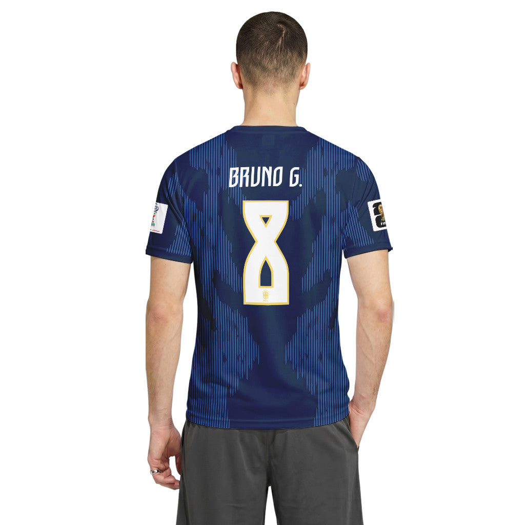 Bruno G 8 AOP T-Shirt 2026 World Cup Brazil Away