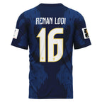 Renan Lodi 16 AOP T-Shirt 2026 World Cup Brazil Away