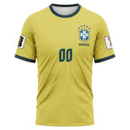 Brazil 2026 World Cup Home Personalized AOP T-Shirt