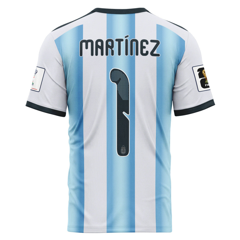 Martinez 1 AOP T-Shirt 2026 World Cup Argentina Home