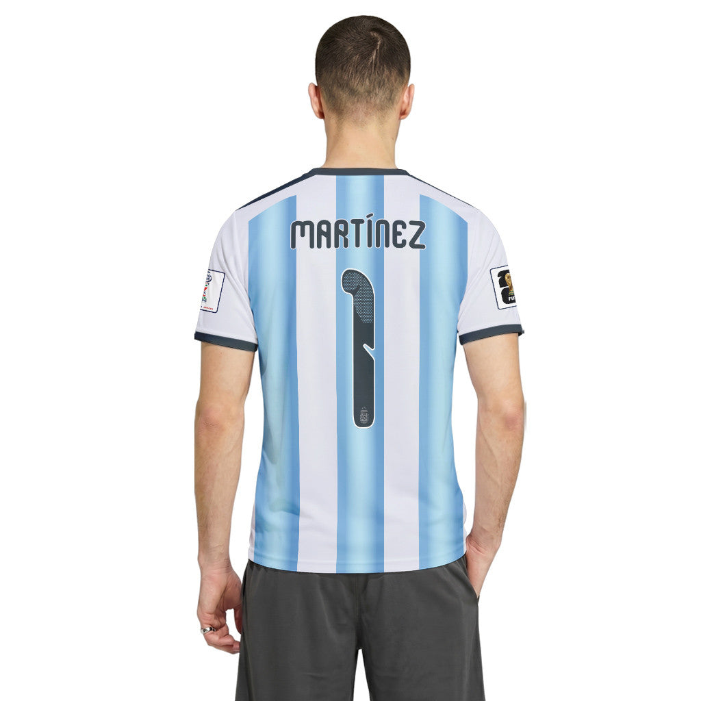 Martinez 1 AOP T-Shirt 2026 World Cup Argentina Home