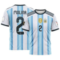 Molina 2 AOP T-Shirt 2026 World Cup Argentina Home