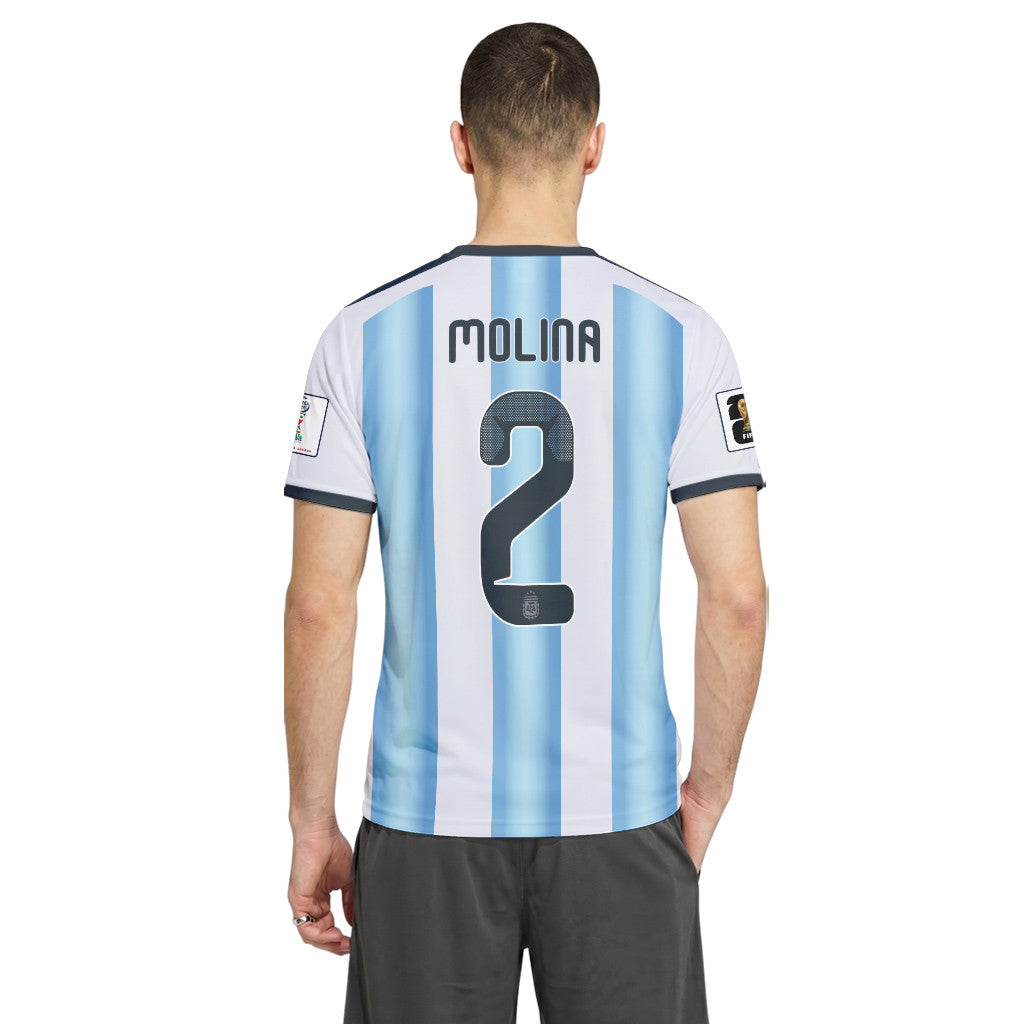 Molina 2 AOP T-Shirt 2026 World Cup Argentina Home