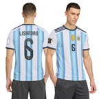 Lisandro 6 AOP T-Shirt 2026 World Cup Argentina Home