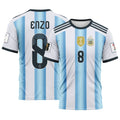 Enzo 8 AOP T-Shirt 2026 World Cup Argentina Home