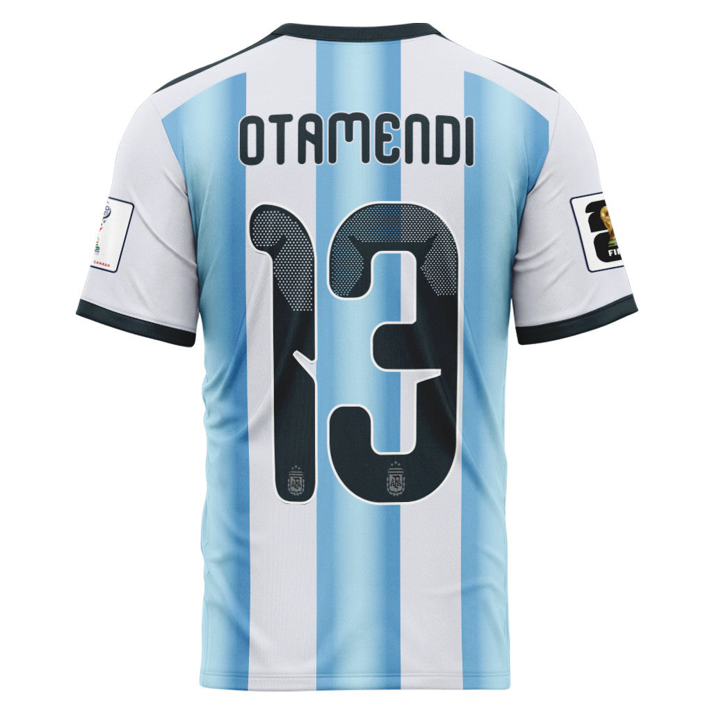 Otamendi 13 AOP T-Shirt 2026 World Cup Argentina Home