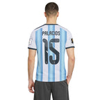 Palacios 15 AOP T-Shirt 2026 World Cup Argentina Home