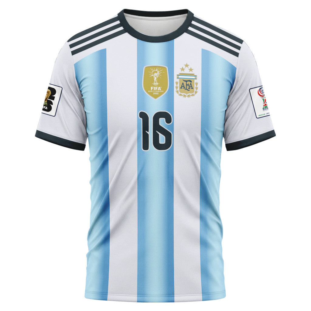 Balerdi 16 AOP T-Shirt 2026 World Cup Argentina Home