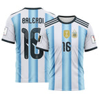 Balerdi 16 AOP T-Shirt 2026 World Cup Argentina Home