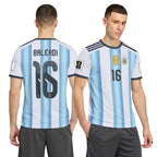 Balerdi 16 AOP T-Shirt 2026 World Cup Argentina Home