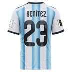 Benitez 23 AOP T-Shirt 2026 World Cup Argentina Home