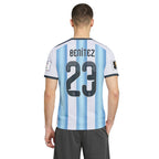 Benitez 23 AOP T-Shirt 2026 World Cup Argentina Home