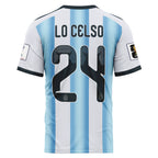 Lo Celso 24 AOP T-Shirt 2026 World Cup Argentina Home