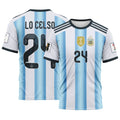 Lo Celso 24 AOP T-Shirt 2026 World Cup Argentina Home