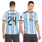 Lo Celso 24 AOP T-Shirt 2026 World Cup Argentina Home