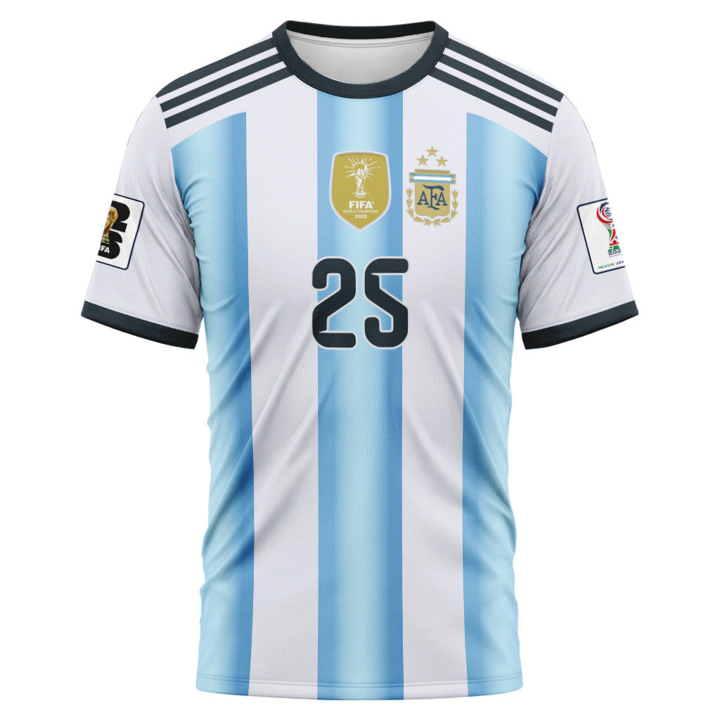 Paz 25 AOP T-Shirt 2026 World Cup Argentina Home