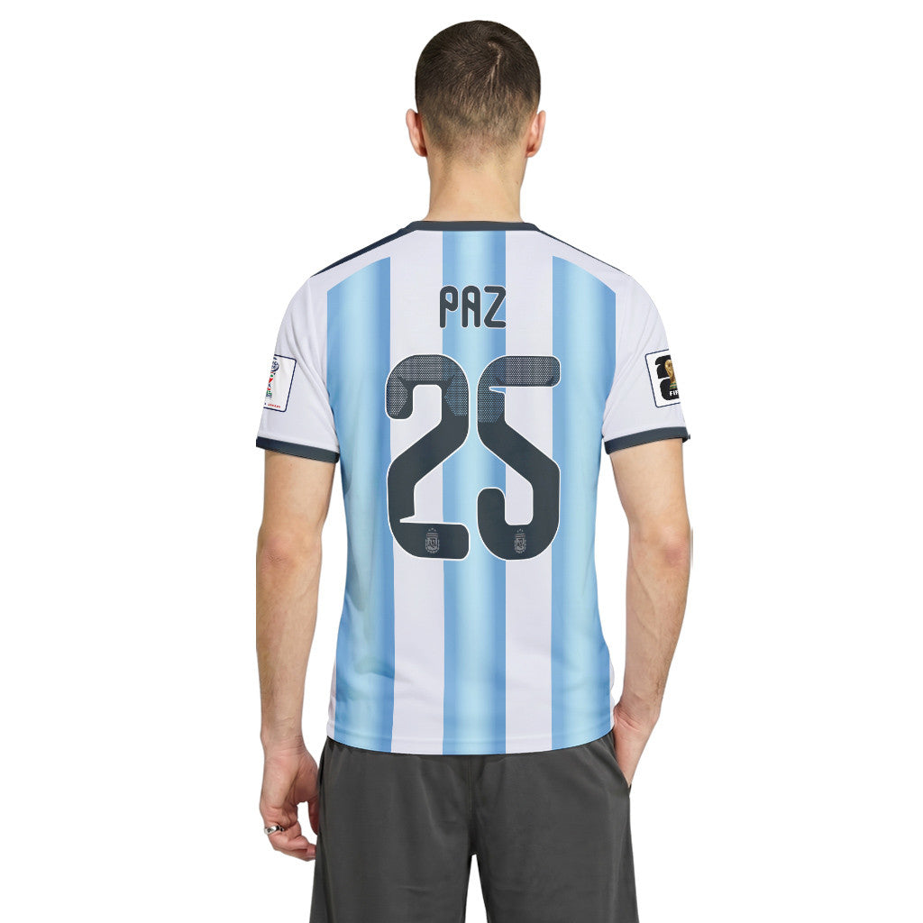 Paz 25 AOP T-Shirt 2026 World Cup Argentina Home