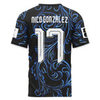 Nico Gonzalez 17 2026 World Cup Argentina Away AOP T-Shirt