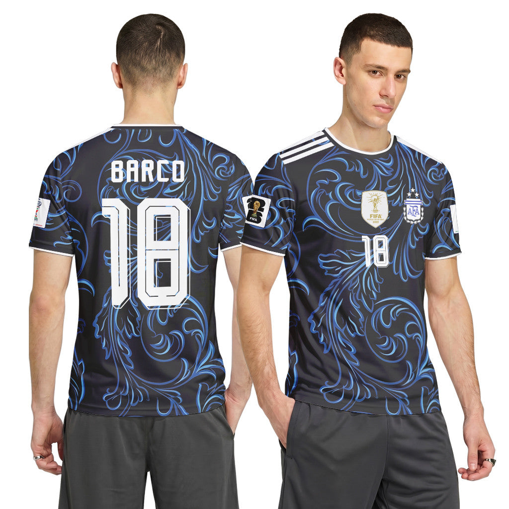 Barco 18 2026 World Cup Argentina Away AOP T-Shirt