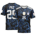 Paz 25 2026 World Cup Argentina Away AOP T-Shirt