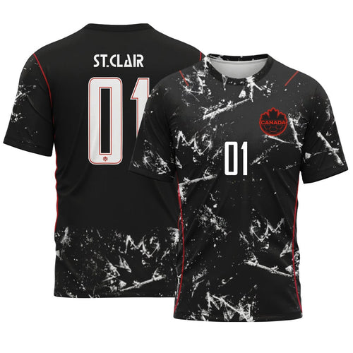St. Clair 1 2026 World Cup Canada Away AOP T-Shirt