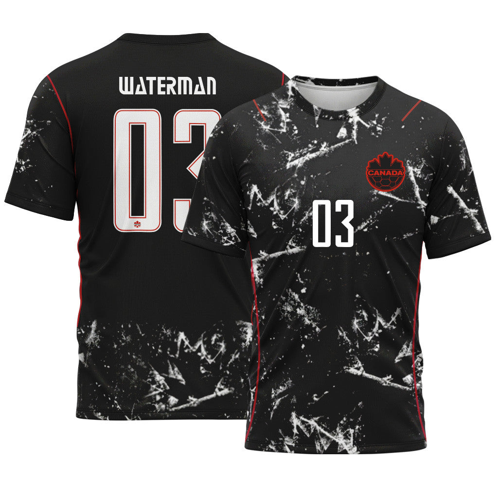 Waterman 3 2026 World Cup Canada Away AOP T-Shirt