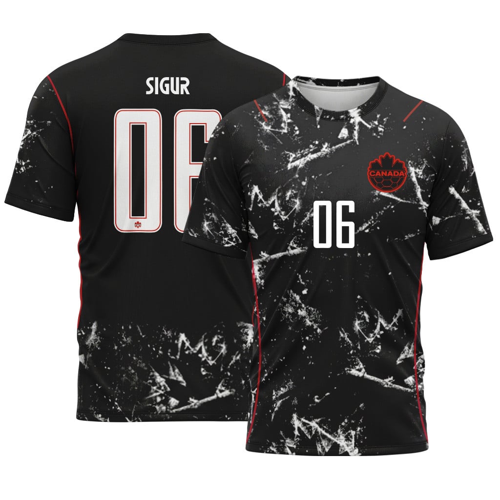 Sigur 6 2026 World Cup Canada Away AOP T-Shirt