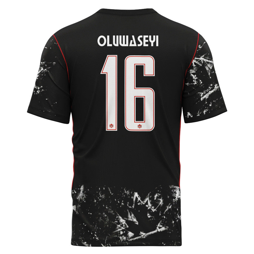 Oluwaseyi 16 2026 World Cup Canada Away AOP T-Shirt