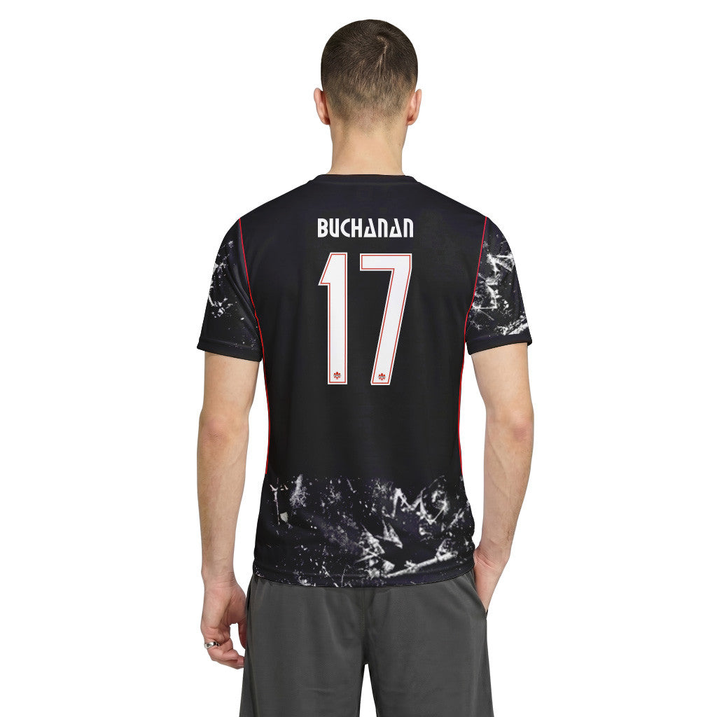 Buchanan 17 2026 World Cup Canada Away AOP T-Shirt