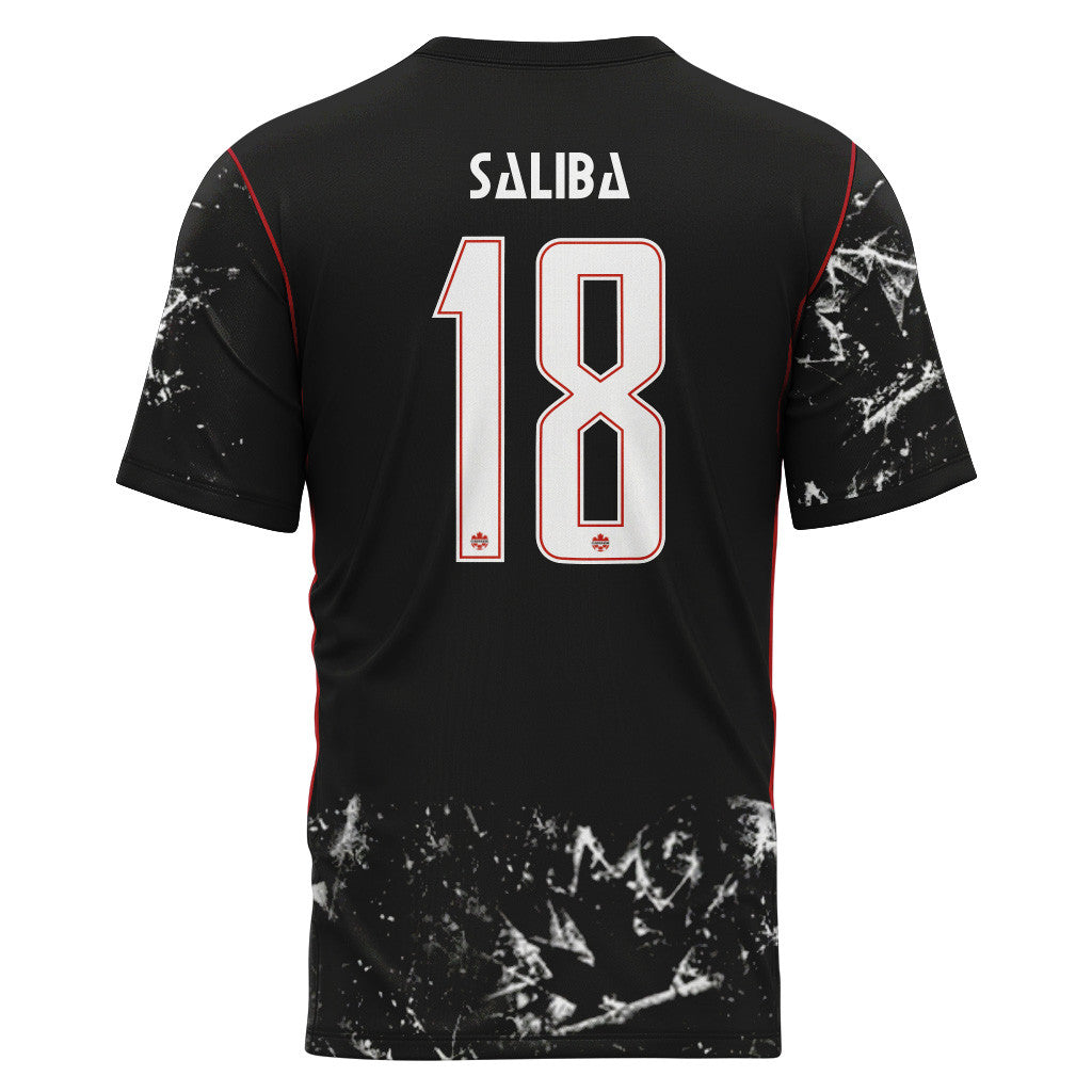 Saliba 18 2026 World Cup Canada Away AOP T-Shirt