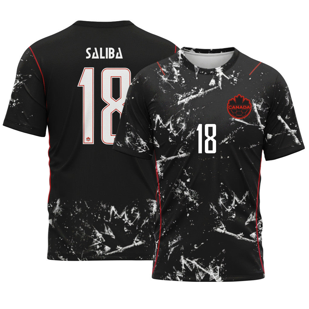 Saliba 18 2026 World Cup Canada Away AOP T-Shirt