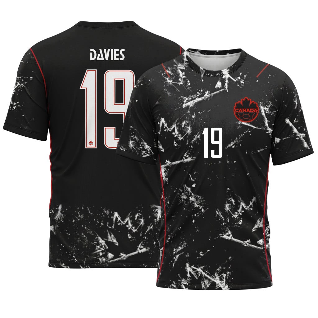 Davies 19 2026 World Cup Canada Away AOP T-Shirt